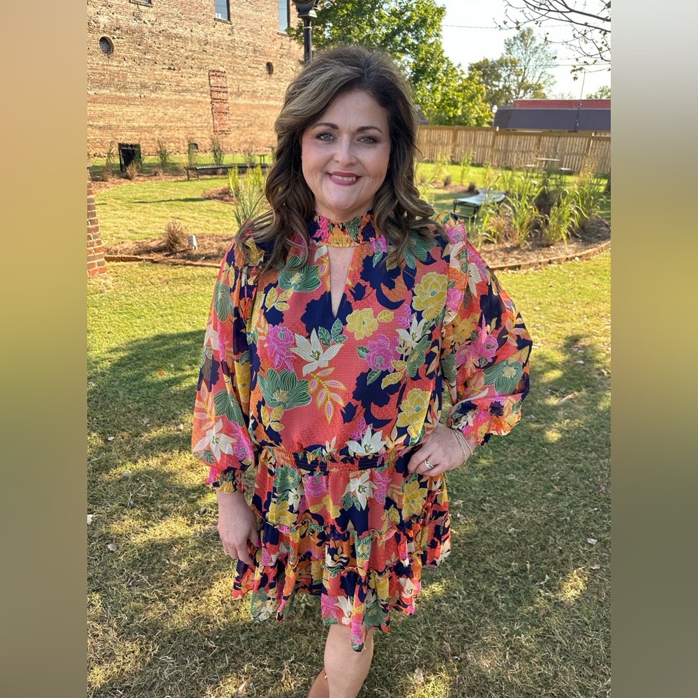 Floral Multicolor Dress